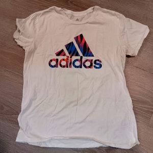 Women's Tiger Print Adidas T-Shirt